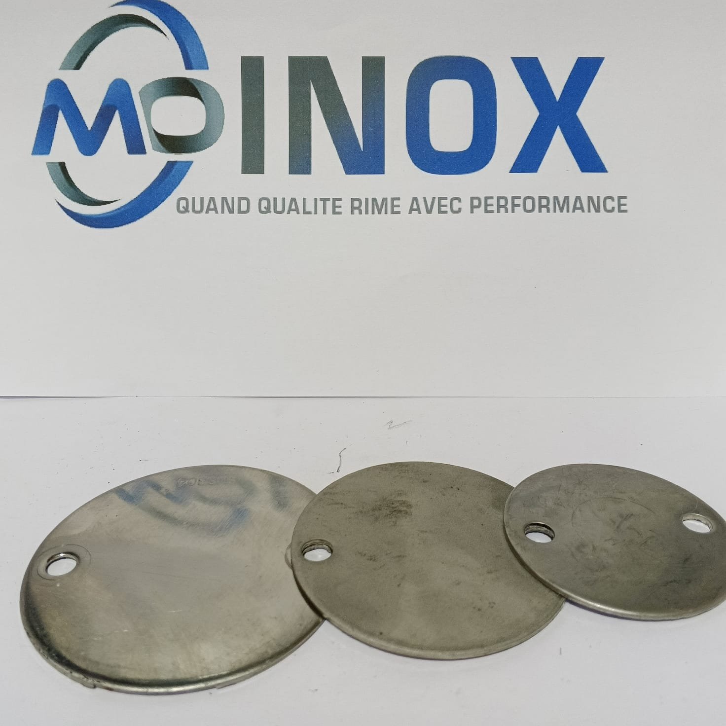 Rondelles pleines inox