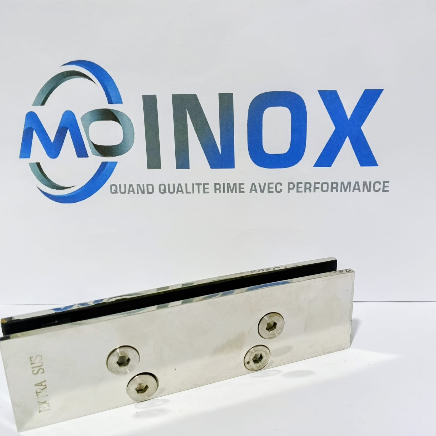 Charnière en aluminium blanc