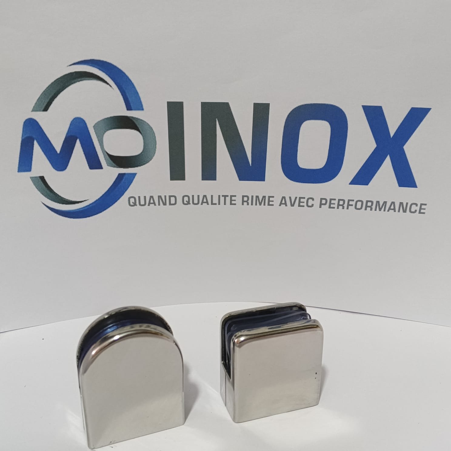Embouts inox pour rambarde (carrés)