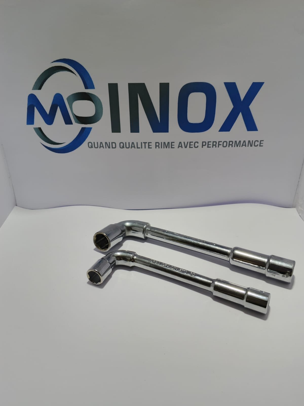 Poignée inox droite